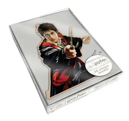 Tarjetas de notas troqueladas en caja de Harry Potter - Harry Potter Boxed Die-Cut Note Cards