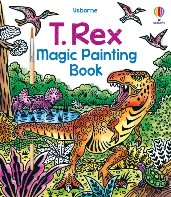 T. Libro de pintura mágica Rex - T. Rex Magic Painting Book