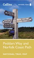 Mapa de los senderos nacionales Peddars Way y Norfolk Coast Path - Peddars Way and Norfolk Coast Path National Trail Map