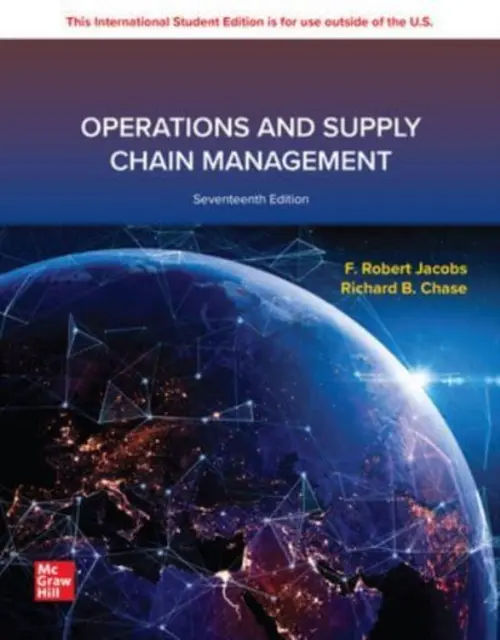 ISE Operaciones y Gestión de la Cadena de Suministro - ISE Operations and Supply Chain Management