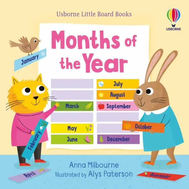 Pequeños libros de cartón Meses del año - Little Board Books Months of the Year