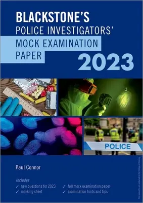 Blackstone's Police Investigators Simulacro de examen 2023 - Blackstone's Police Investigators Mock Exam 2023