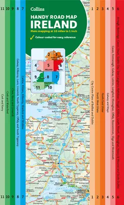 Mapa de Irlanda Handy: Ideal para planificar rutas - Map of Ireland Handy: Ideal for Route Planning