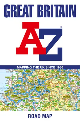 Mapa de carreteras A-Z de Gran Bretaña - Great Britain A-Z-Road Map