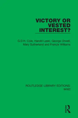 ¿Victoria o interés personal? - Victory or Vested Interest?