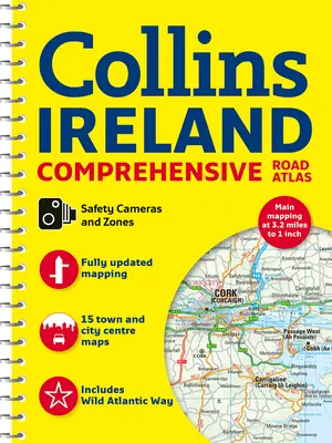Atlas de carreteras de Irlanda - Comprehensive Road Atlas Ireland