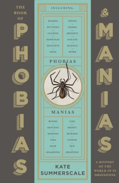 Libro de fobias y manías - Una historia del mundo en 99 obsesiones - Book of Phobias and Manias - A History of the World in 99 Obsessions