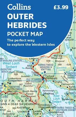 Mapa de bolsillo de las Hébridas Exteriores: La forma perfecta de explorar las islas occidentales - Outer Hebrides Pocket Map: The Perfect Way to Explore the Western Isles