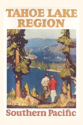 Diario Vintage Póster de viaje en Lake Tahoe - Vintage Journal Lake Tahoe Travel Poster