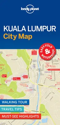 Lonely Planet Kuala Lumpur Plano de la ciudad 1 - Lonely Planet Kuala Lumpur City Map 1