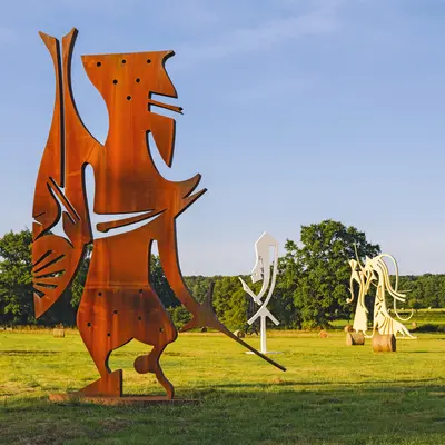 Parque de esculturas Erich Engelbrecht, Chteau Des Fougis - Parc de Sculptures Erich Engelbrecht, Chteau Des Fougis