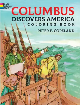 Libro para colorear Colón descubre América - Columbus Discovers America Coloring Book