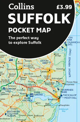 Mapa de bolsillo de Suffolk: La manera perfecta de explorar Suffolk - Suffolk Pocket Map: The Perfect Way to Explore the Suffolk