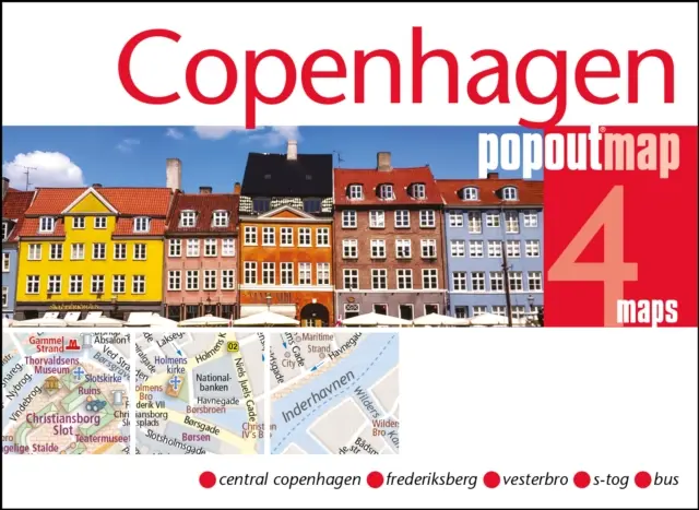 Copenhagen Popout Map