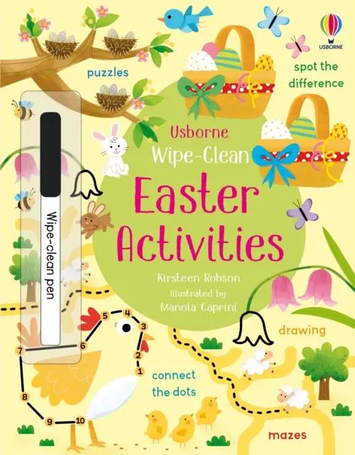 Actividades de Pascua - Wipe-Clean Easter Activities