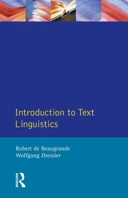Introducción a la lingüística textual - Introduction to Text Linguistics