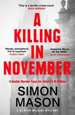 A Killing in November: A Razor-Sharp Oxford Mystery