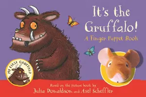 Es Gruffalo Libro de marionetas de dedo - It's the Gruffalo! A Finger Puppet Book