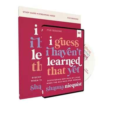 Supongo que aún no lo he aprendido Guía de estudio con DVD: Descubriendo Nuevas Formas de Vivir Cuando las Viejas Maneras Dejan de Funcionar - I Guess I Haven't Learned That Yet Study Guide with DVD: Discovering New Ways of Living When the Old Ways Stop Working
