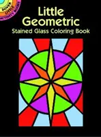 Pequeño libro para colorear de vidrieras geométricas - Little Geometric Stained Glass Coloring Book