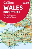 Mapa de bolsillo de Gales - La forma perfecta de explorar Gales - Wales Pocket Map - The Perfect Way to Explore Wales