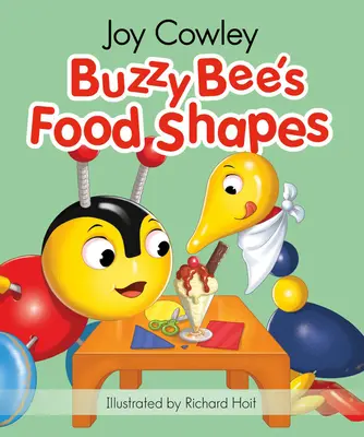 Libro de cartón de las formas de la comida de Buzzy Bee - Buzzy Bee's Food Shapes Board Book