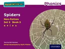 Read Write Inc. Phonics: Morado Set 2 No ficción 2 Arañas - Read Write Inc. Phonics: Purple Set 2 Non-fiction 2 Spiders