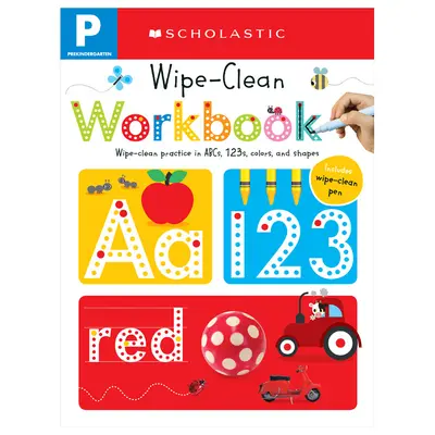 Cuaderno de ejercicios para preescolar: Scholastic Early Learners (Wipe-Clean) - Pre-K Wipe-Clean Workbook: Scholastic Early Learners (Wipe-Clean)