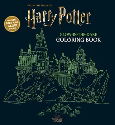 Harry Potter Libro para colorear que brilla en la oscuridad - Harry Potter Glow in the Dark Coloring Book