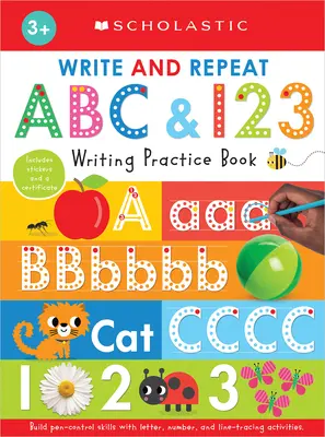 Aprende a escribir ABC y 123: Scholastic Early Learners (Libro de ejercicios) - Learn to Write ABC & 123: Scholastic Early Learners (Workbook)