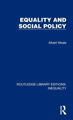 Igualdad y política social - Equality and Social Policy