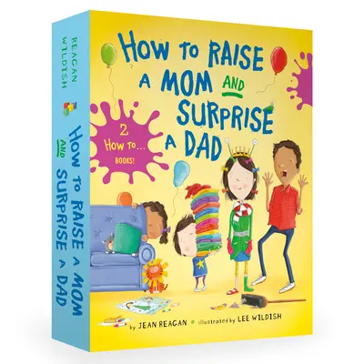 Cómo criar a una mamá y sorprender a un papá Conjunto de libros de cartón - How to Raise a Mom and Surprise a Dad Board Book Boxed Set