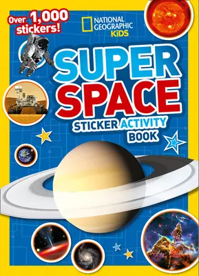 Libro de actividades de pegatinas Super Space - ¡Más de 1.000 pegatinas! - Super Space Sticker Activity Book - Over 1,000 Stickers!