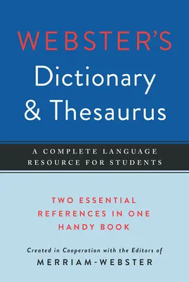 Diccionario y Tesauro Webster - Webster's Dictionary & Thesaurus