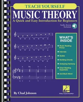 Teach Yourself Music Theory: Una Introducción Rápida y Fácil para Principiantes con Acceso a Audio Incluido - Teach Yourself Music Theory: A Quick and Easy Introduction for Beginners with Audio Access Included