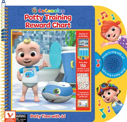 Cocomelon Potty Training Reward Chart (Tabla de recompensas para el aprendizaje del orinal) - Cocomelon Potty Training Reward Chart