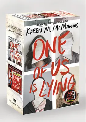 Karen M. McManus 2-Book Paperback Boxed Set: Uno de nosotros miente, Uno de nosotros es el siguiente - Karen M. McManus 2-Book Paperback Boxed Set: One of Us Is Lying, One of Us Is Next