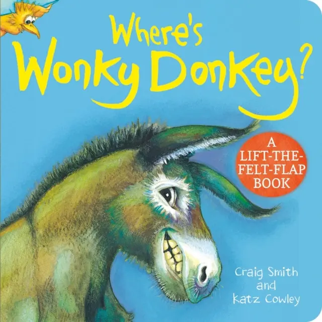 ¿Dónde está Wonky Donkey? Solapas de fieltro - Where's Wonky Donkey? Felt Flaps