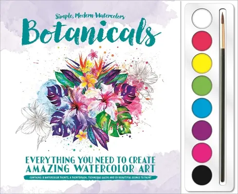 Botánicos: Set de acuarela - Botanicals: Watercolor Paint Set