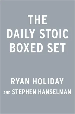 El Estoico Diario - The Daily Stoic Boxed Set