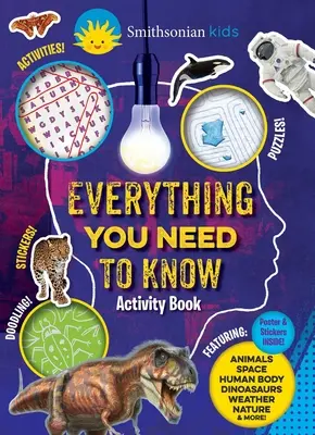 Smithsonian Todo lo que necesitas saber Libro de actividades - Smithsonian Everything You Need to Know Activity Book