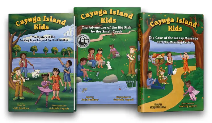 La serie de los niños de Cayuga Island - The Cayuga Island Kids Series