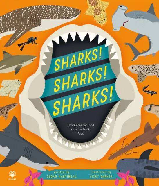 ¡Tiburones! ¡Tiburones! Los tiburones - Los tiburones molan y este libro también. Hecho. - Sharks! Sharks! Sharks! - Sharks are Cool and So is This Book. Fact.