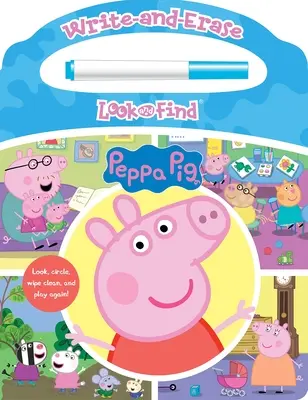 Peppa Pig: Busca y Encuentra Escribe y Borra - Peppa Pig: Write-And-Erase Look and Find