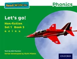 Read Write Inc. Phonics: Verde Set 1 No ficción 3 ¡Vamos! - Read Write Inc. Phonics: Green Set 1 Non-fiction 3 Let's Go!