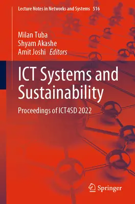 Sistemas Ict y Sostenibilidad: Actas de Ict4sd 2022 - Ict Systems and Sustainability: Proceedings of Ict4sd 2022