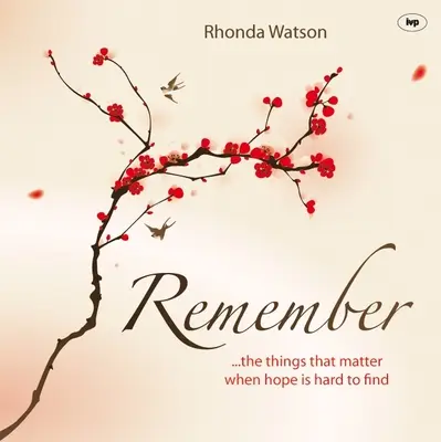 Recuerda: ..las cosas que importan cuando la esperanza es difícil de encontrar - Remember: ..the Things That Matter When Hope Is Hard to Find