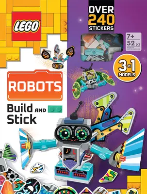 Lego(r) Libros. Construye y Pega: Robots - Lego(r) Books. Build and Stick: Robots