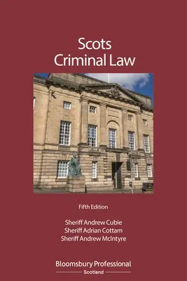 Derecho penal escocés - Scots Criminal Law