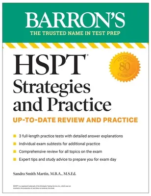 HSPT Estrategias y Práctica, Segunda Edición: 3 Pruebas de Práctica + Revisión Exhaustiva + Práctica + Estrategias - HSPT Strategies and Practice, Second Edition: 3 Practice Tests + Comprehensive Review + Practice + Strategies